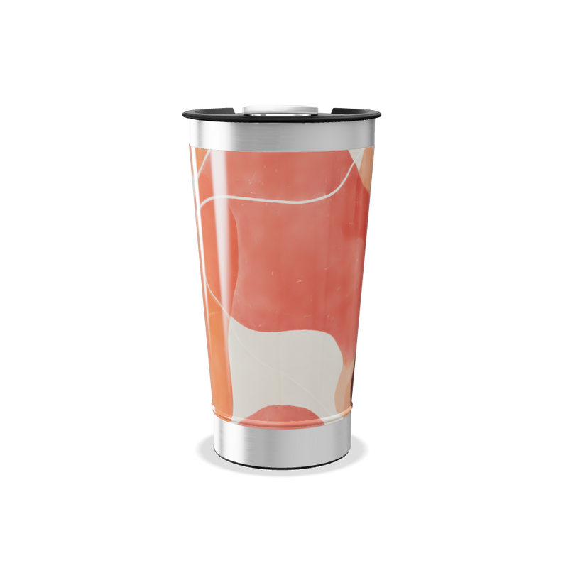 Copo Térmico - Estampa Abstrata Colorida
