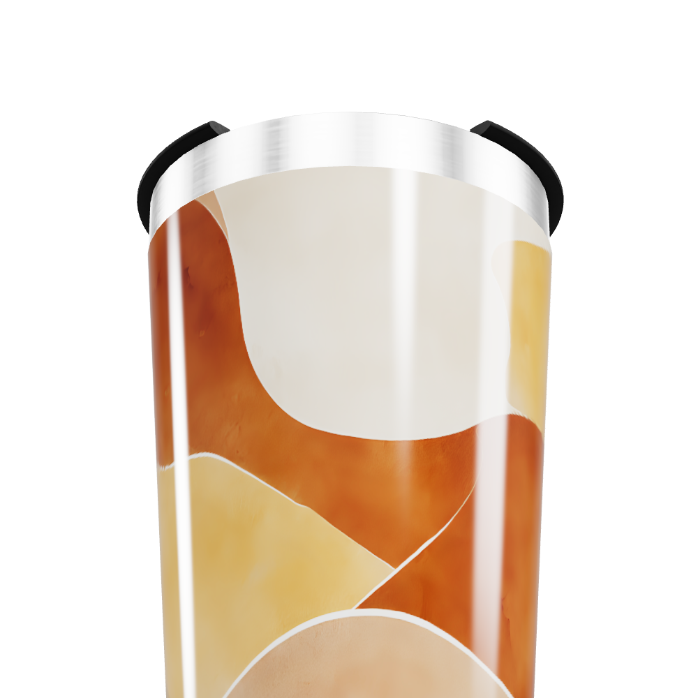 Copo Térmico - Estampa Abstrata Colorida