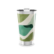 Copo Térmico - Estampa Verde Abstrata