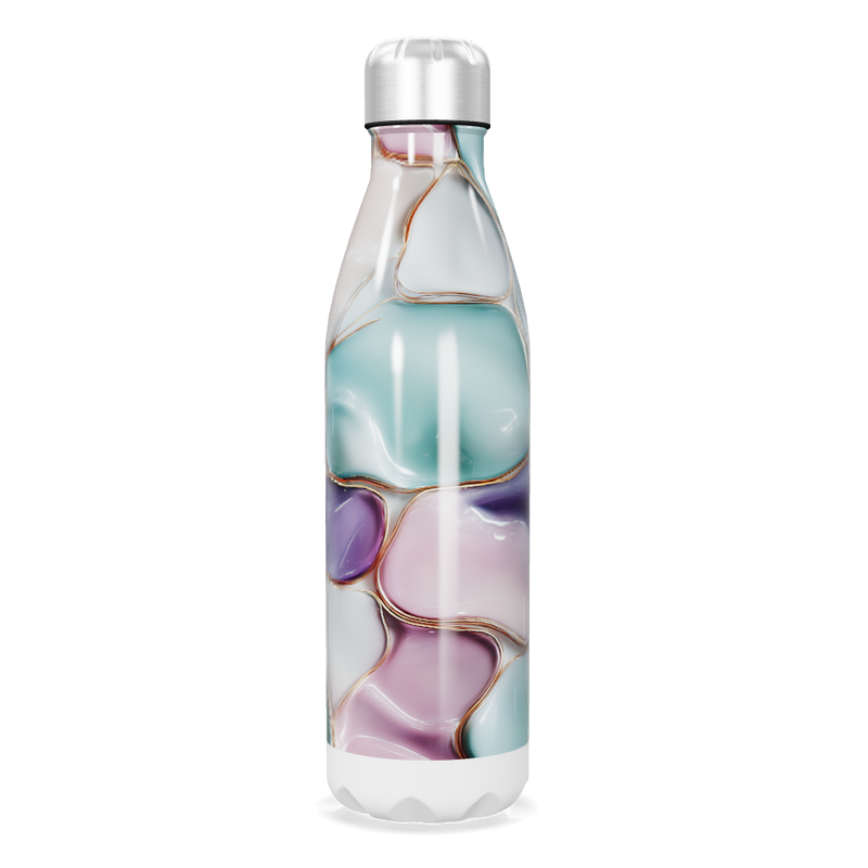 Garrafa Inox - Estampa Multicolorida