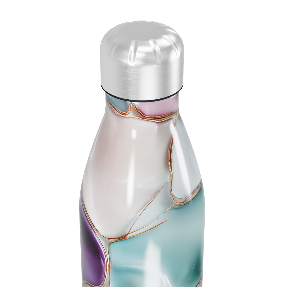 Garrafa Inox - Estampa Multicolorida