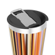 Copo Térmico - Listrado Colorido Inox