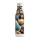 Garrafa Inox - Estampa Pedras Coloridas
