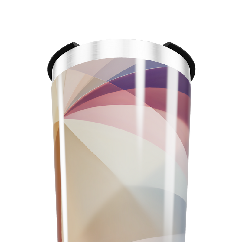 Copo Térmico - Estampa Geométrica Colorida
