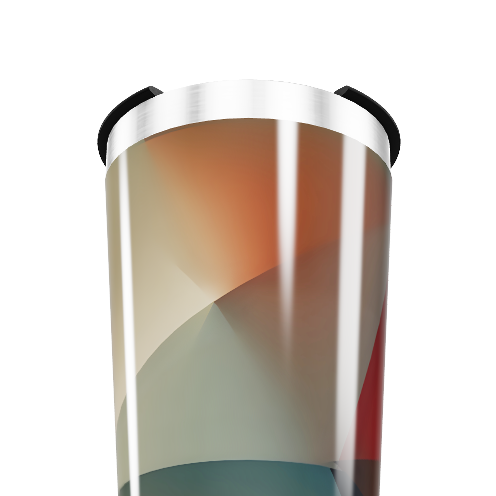 Copo Térmico - Estampa Geométrica Colorida