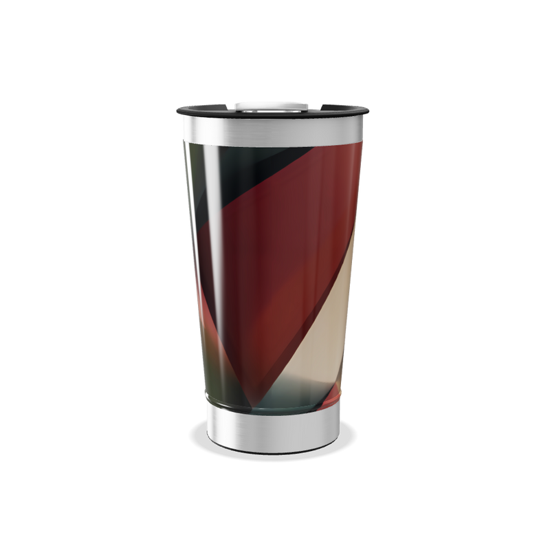 Copo Térmico - Estampa Geométrica Colorida