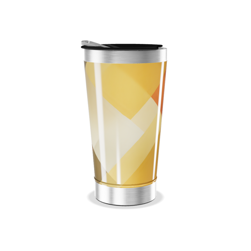 Copo Térmico - Estampa Geométrica Colorida