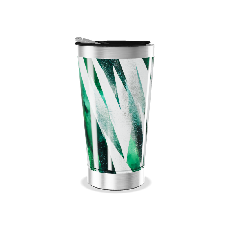 Copo Térmico - Verde Inox com Estampa