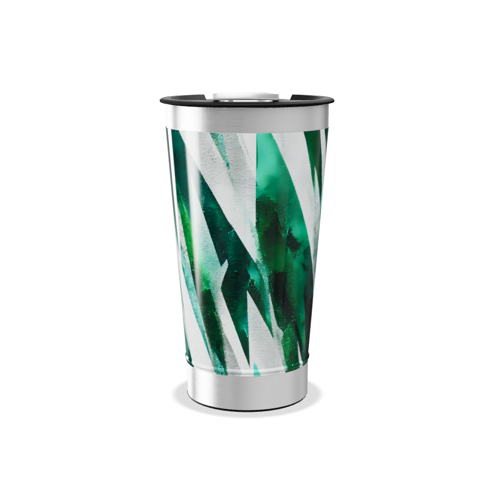 Copo Térmico - Verde Inox com Estampa