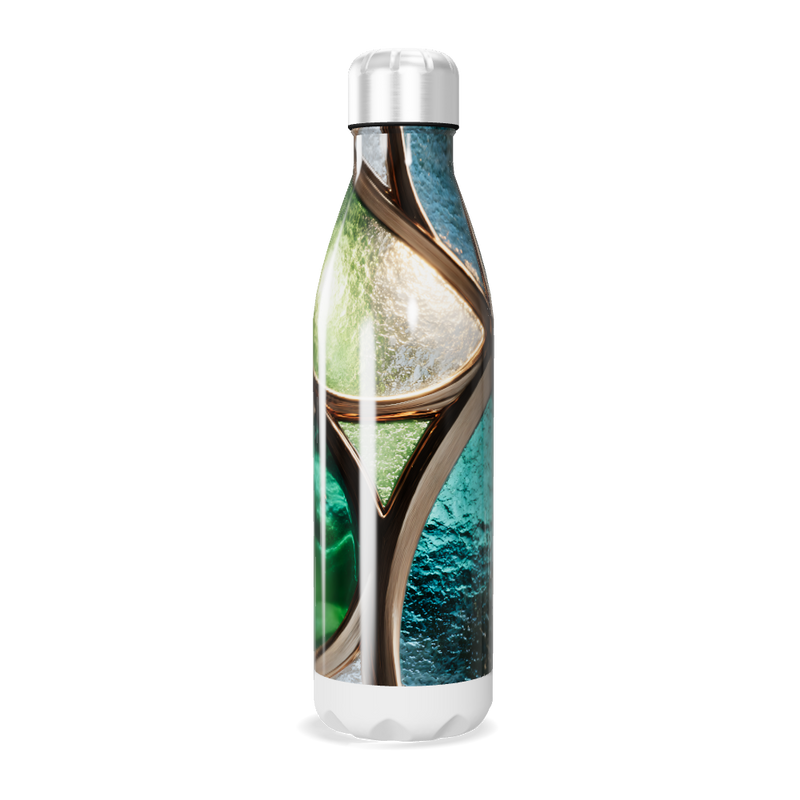 Garrafa Inox - Verde Abstrata 750ml