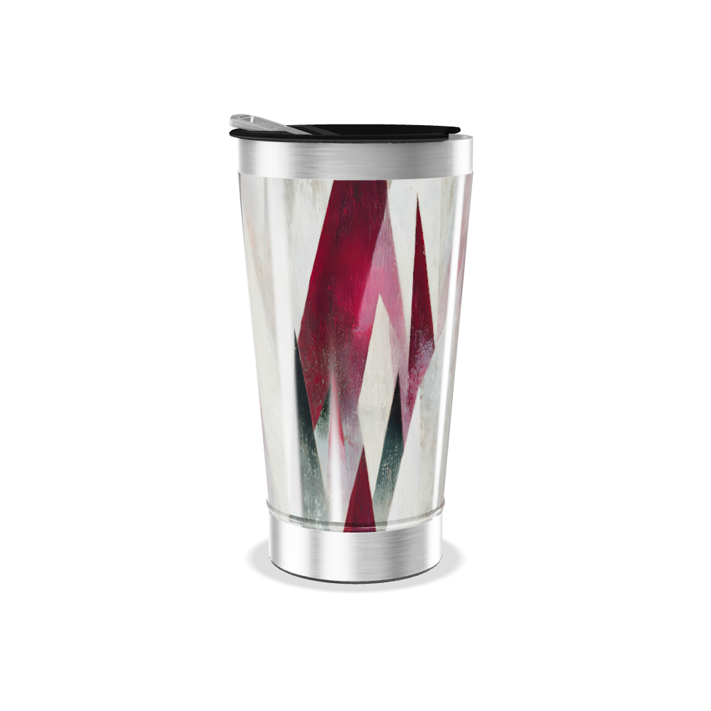 Copo Térmico - Estampa Geométrica Colorida