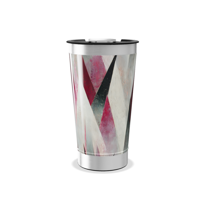 Copo Térmico - Estampa Geométrica Colorida