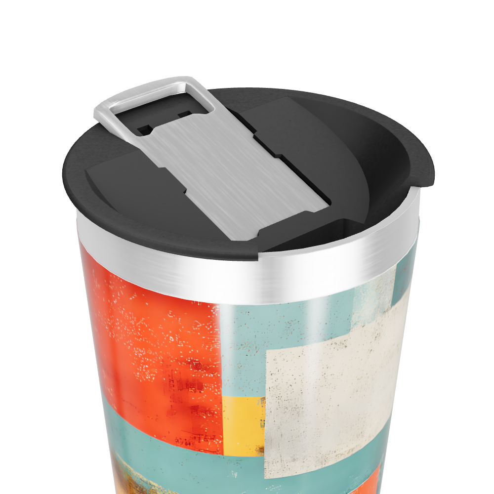 Copo Térmico - Colorido Geométrico