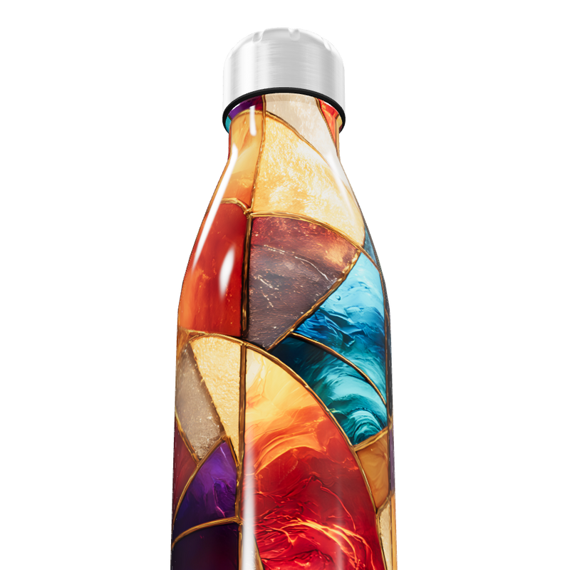 Garrafa Inox - Colorida Estampada