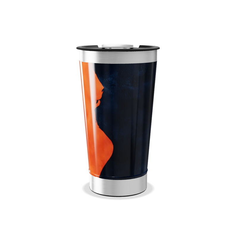 Copo Térmico - Com estampa abstrata colorida