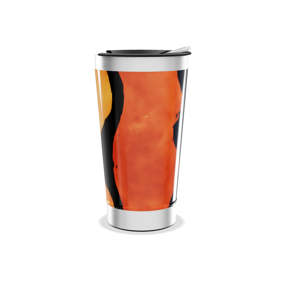 Copo Térmico - Com estampa abstrata colorida