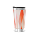 Copo Térmico - Geométrico Laranja Inox