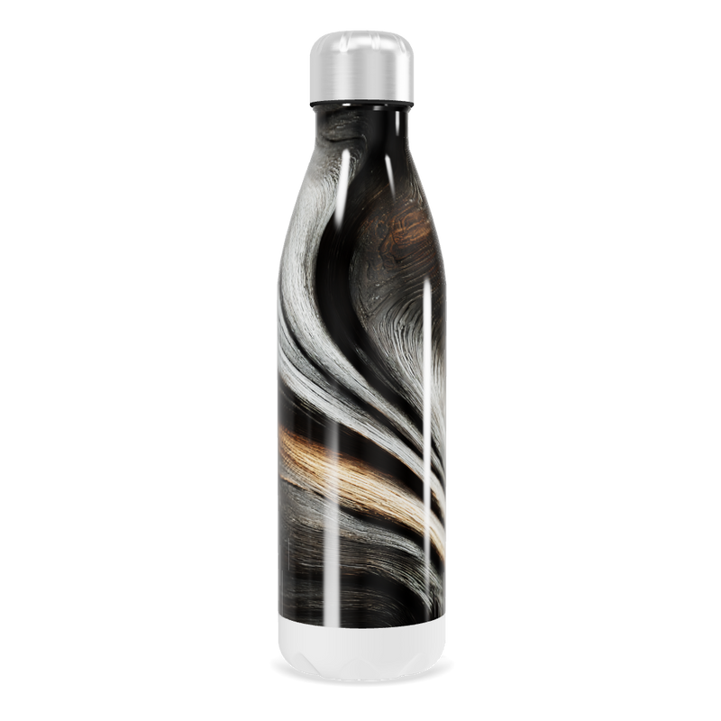 Garrafa Inox Estampa Marmorizada