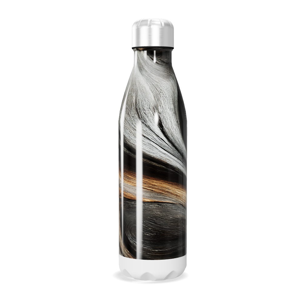 Garrafa Inox Estampa Marmorizada