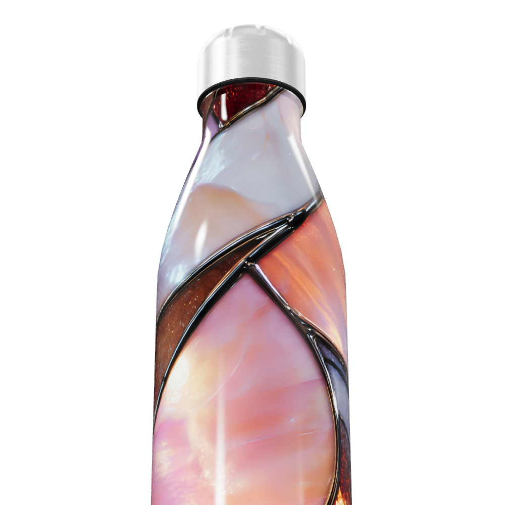 Garrafa Inox Estampada Multicolorida