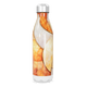 Garrafa Inox - Design Abstrato Laranja