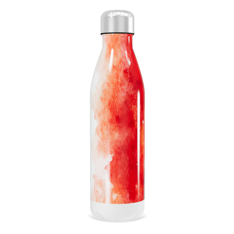 Garrafa Inox Verde - Pintura Abstrata