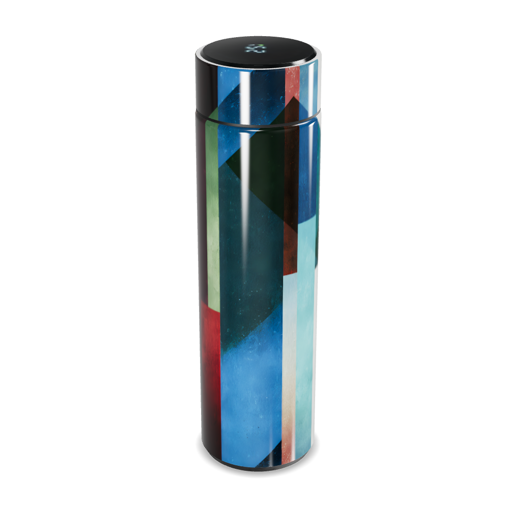 Garrafa Térmica Touch Estampada Multicor