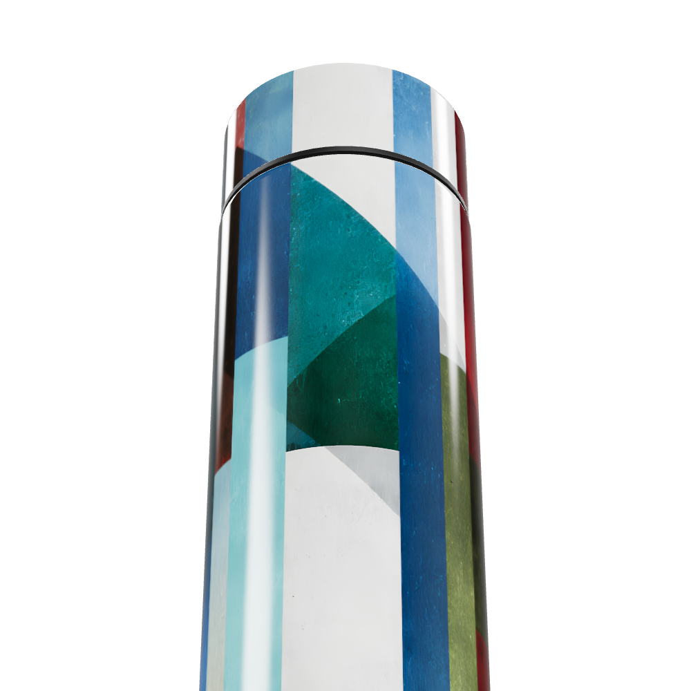 Garrafa Térmica Touch Estampada Multicor