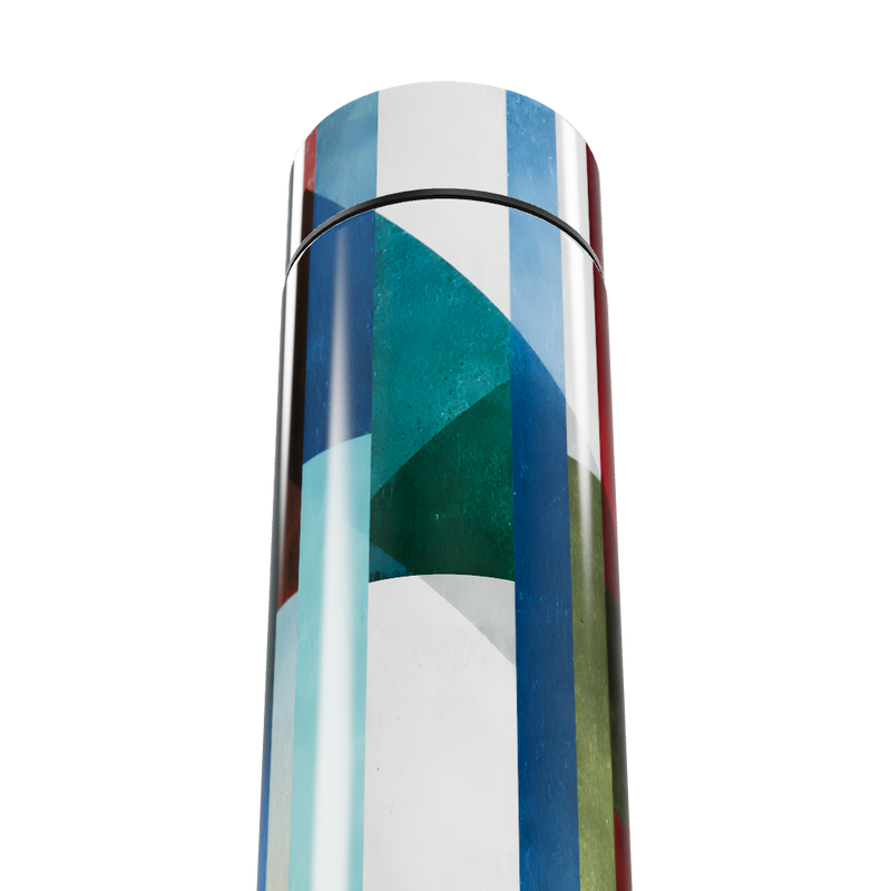 Garrafa Térmica Touch Estampada Multicor