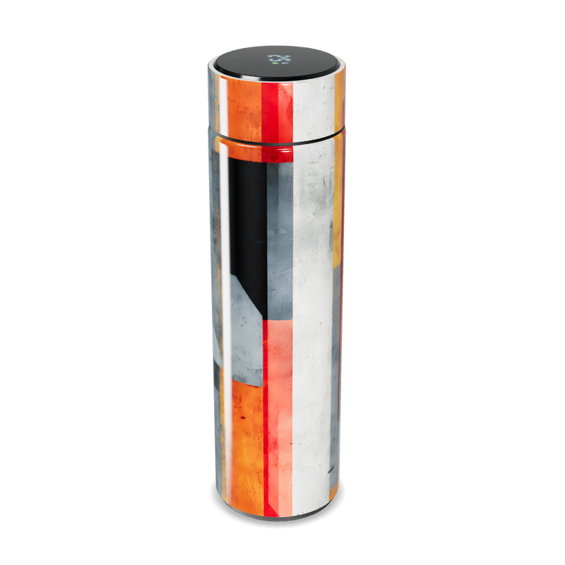 Garrafa Térmica Touch - Estampa Geométrica Colorida