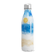 Garrafa Inox - Azul e Branco Estampada