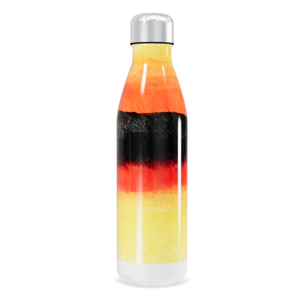 Garrafa Inox - Listras Coloridas