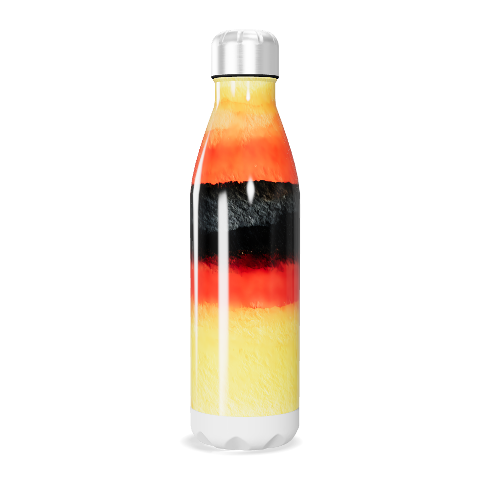 Garrafa Inox - Listras Coloridas