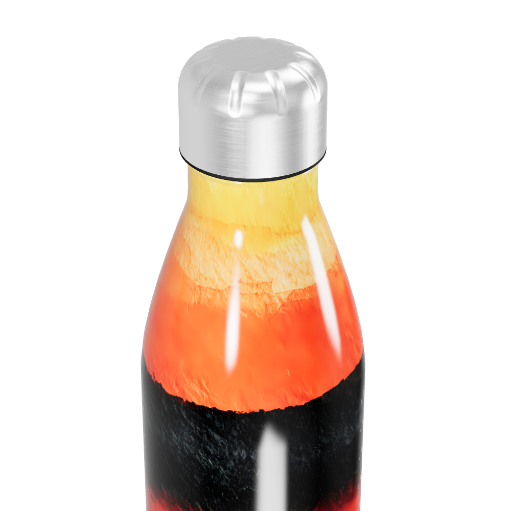 Garrafa Inox - Listras Coloridas