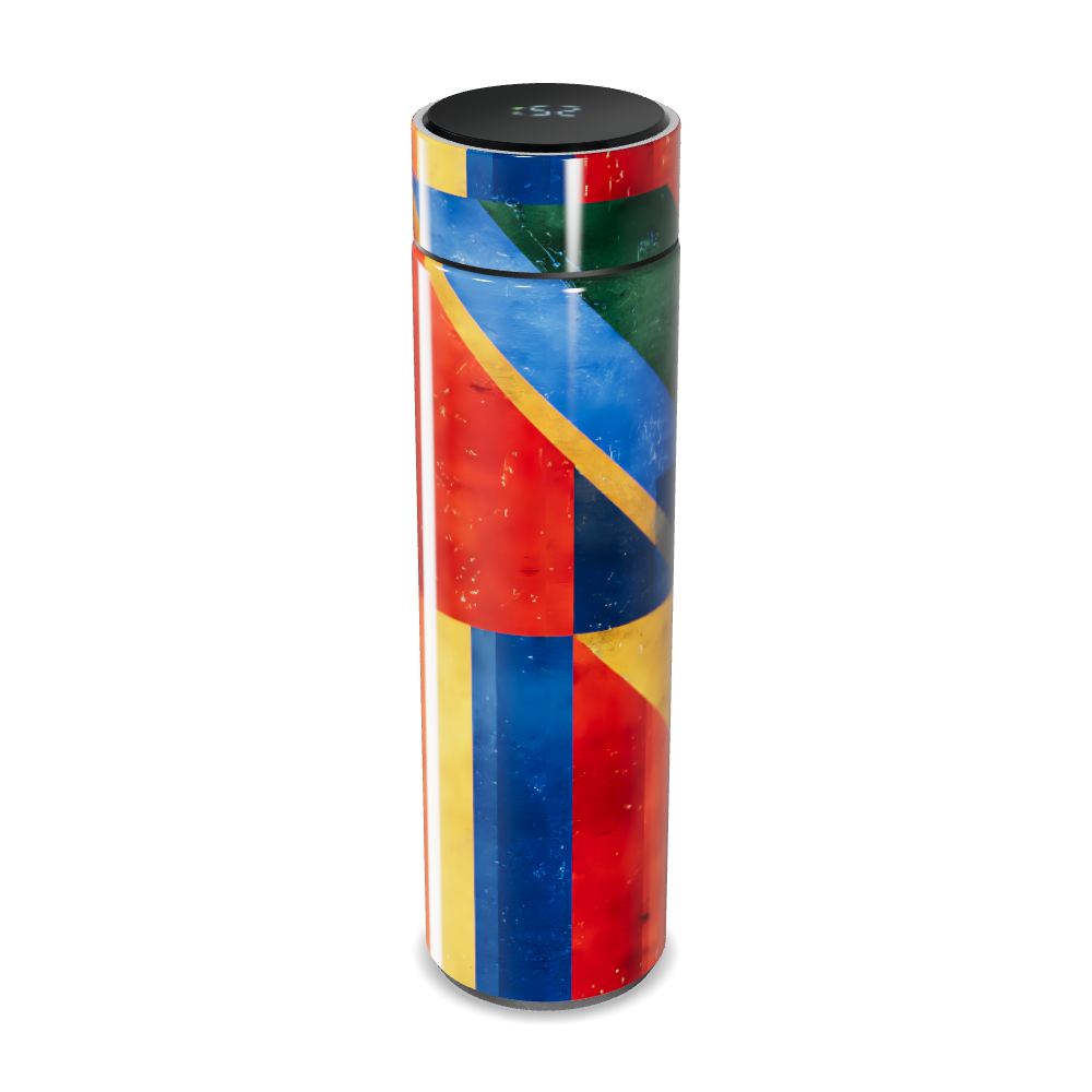 Garrafa Térmica Touch - Multicolorida com Display