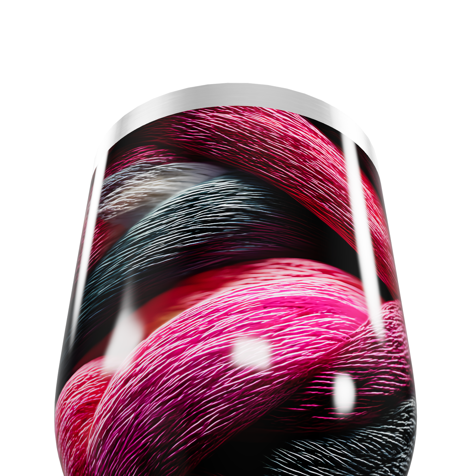 Copo Térmico Slim - Estampa Colorida Fibra