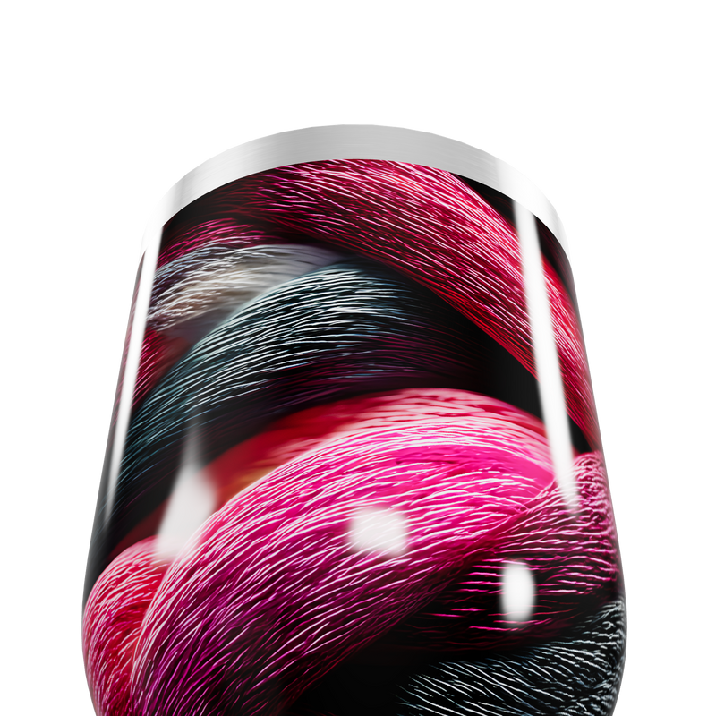 Copo Térmico Slim - Estampa Colorida Fibra