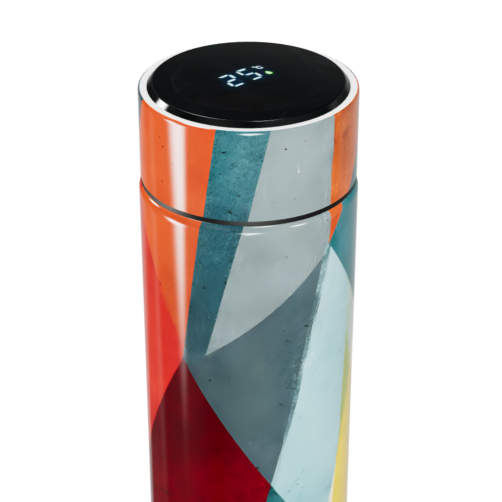 Garrafa Térmica Touch - Estampa Colorida 500ml