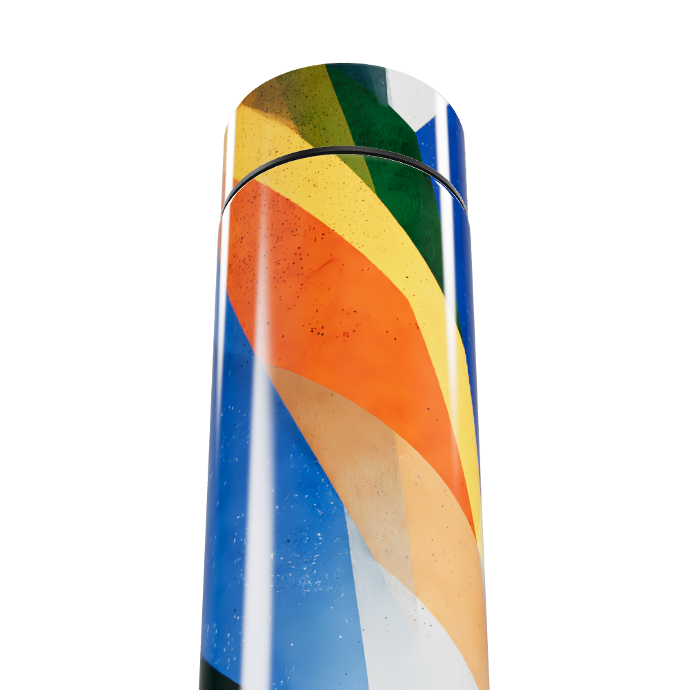 Garrafa Térmica Touch - Colorida com Tela LED