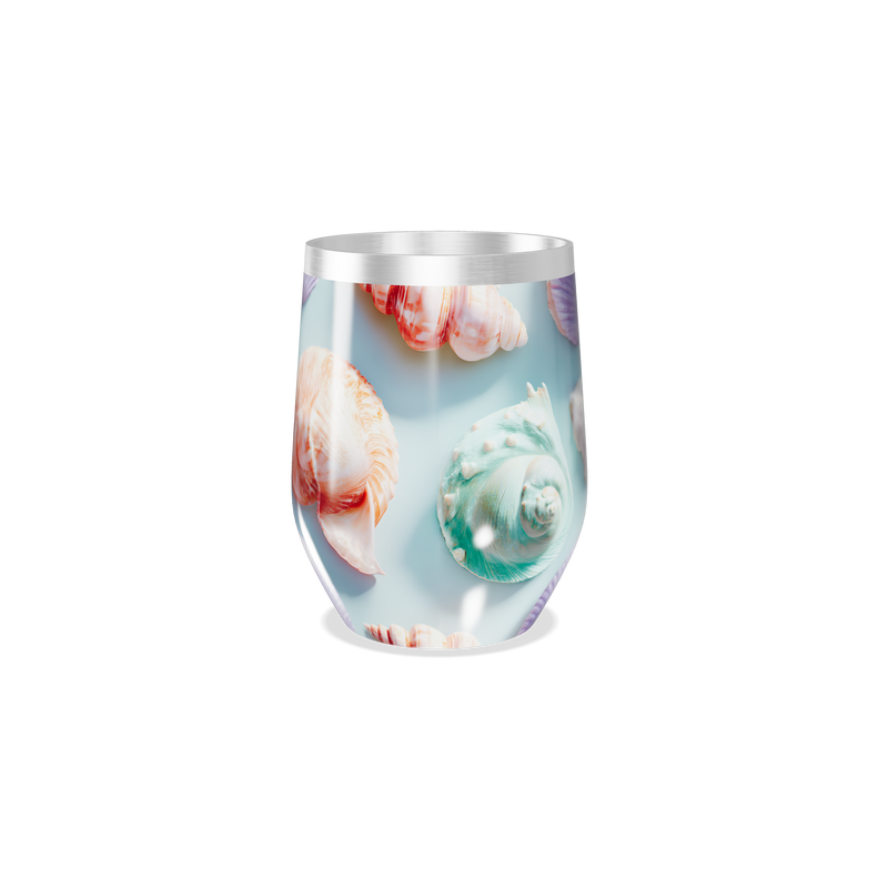 Copo Térmico Slim - Estampa Marinha Azul