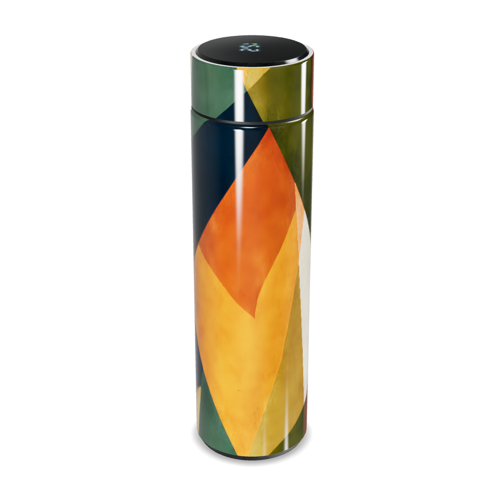 Garrafa Térmica Touch - Colorida com Display Digital