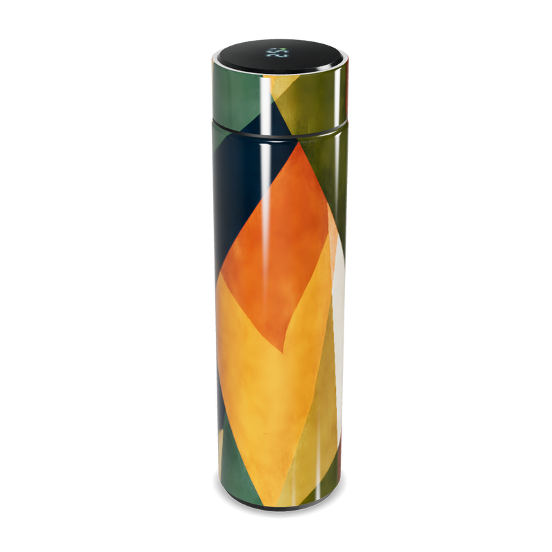 Garrafa Térmica Touch - Colorida com Display Digital