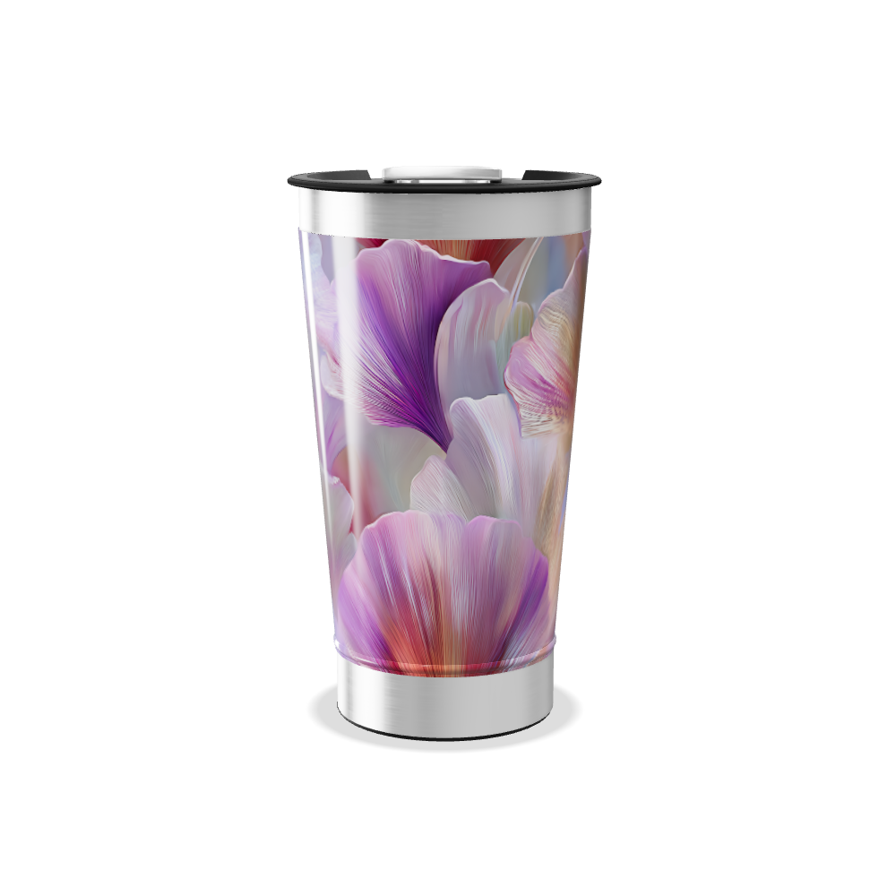 Copo Térmico - Floral Aquarela