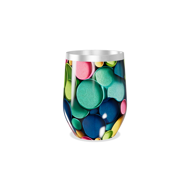 Copo Térmico Slim - Cores Vibrantes Aço Inox