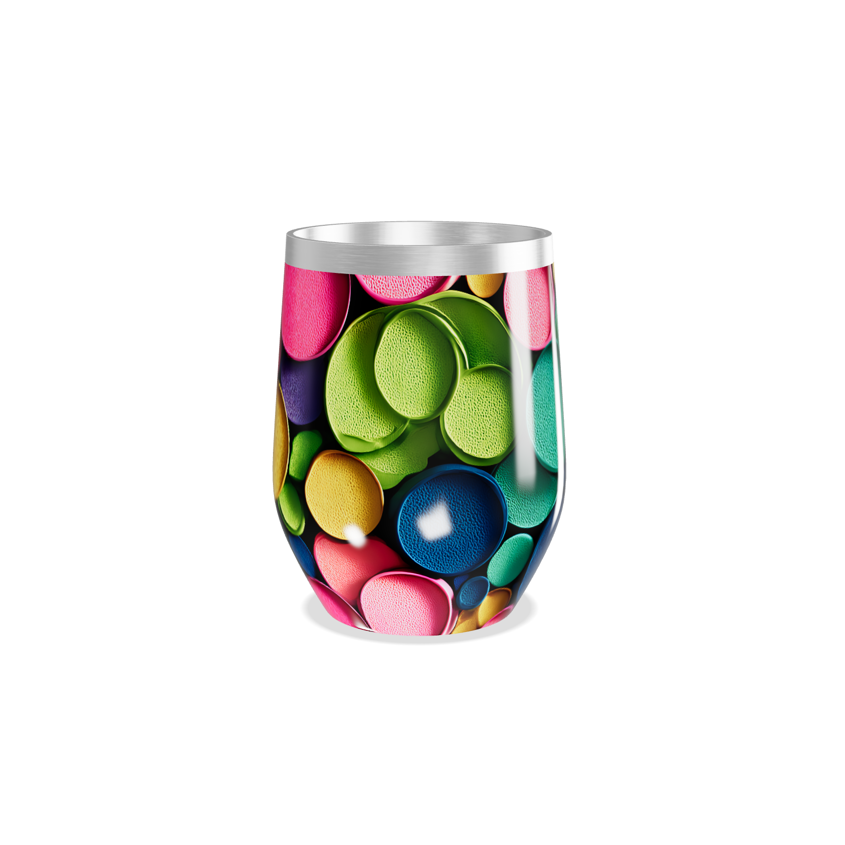 Copo Térmico Slim - Cores Vibrantes Aço Inox