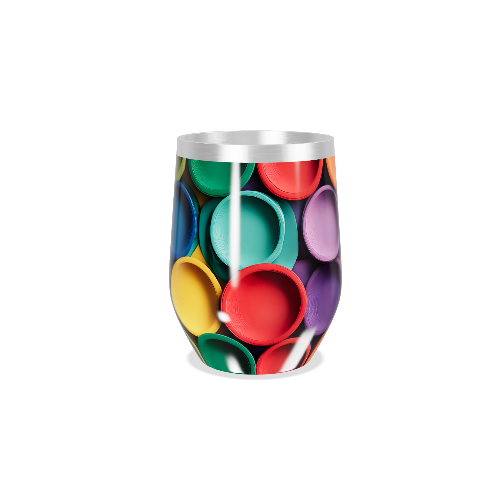 Copo Térmico Slim - Estampa Colorida