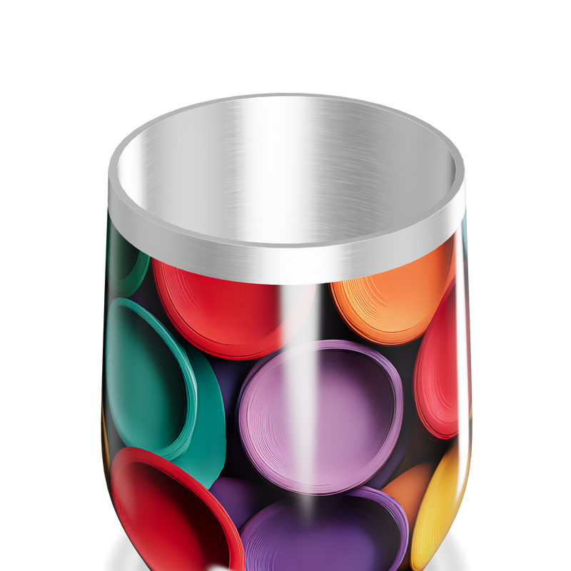 Copo Térmico Slim - Estampa Colorida