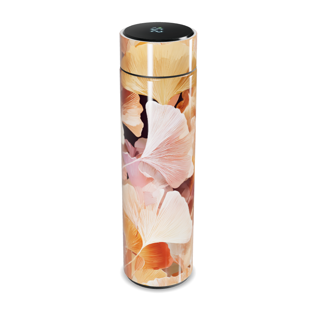 Garrafa Térmica Touch - Floral Digital LED