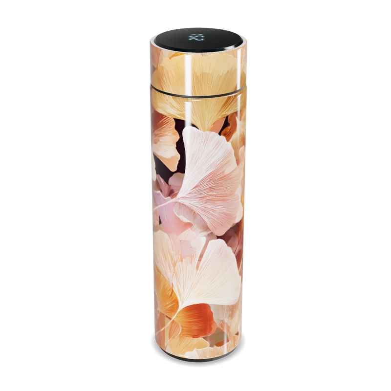 Garrafa Térmica Touch - Floral Digital LED