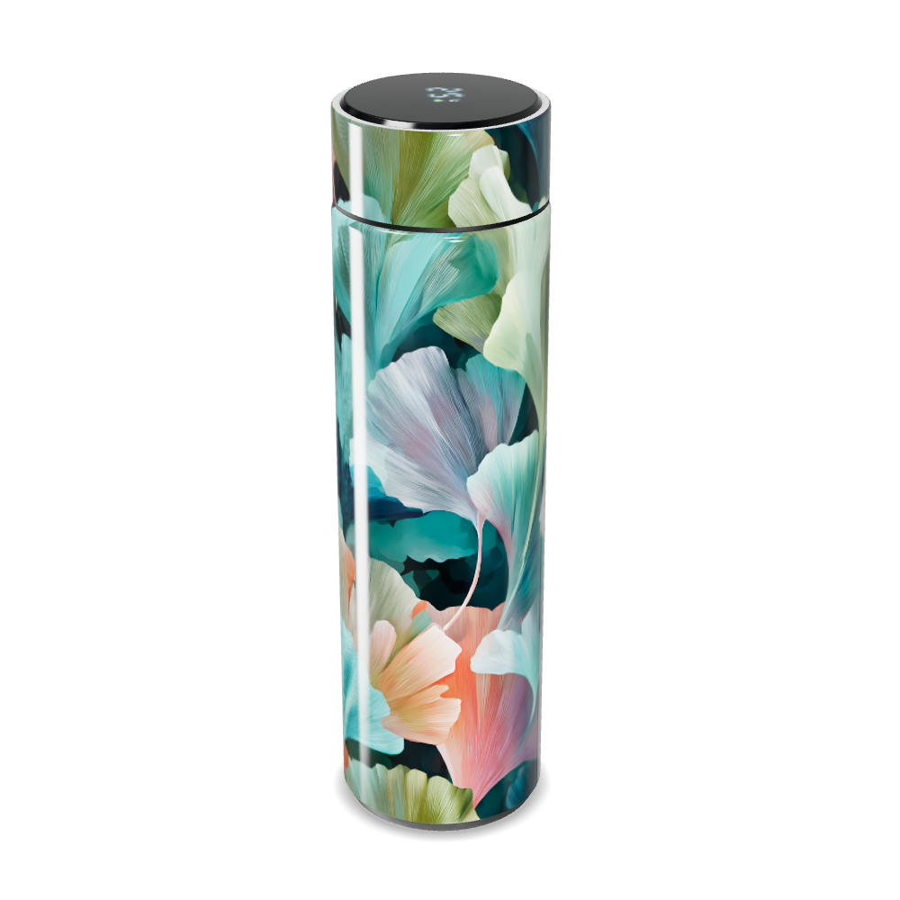 Garrafa Térmica Touch - Floral Colorida Inox